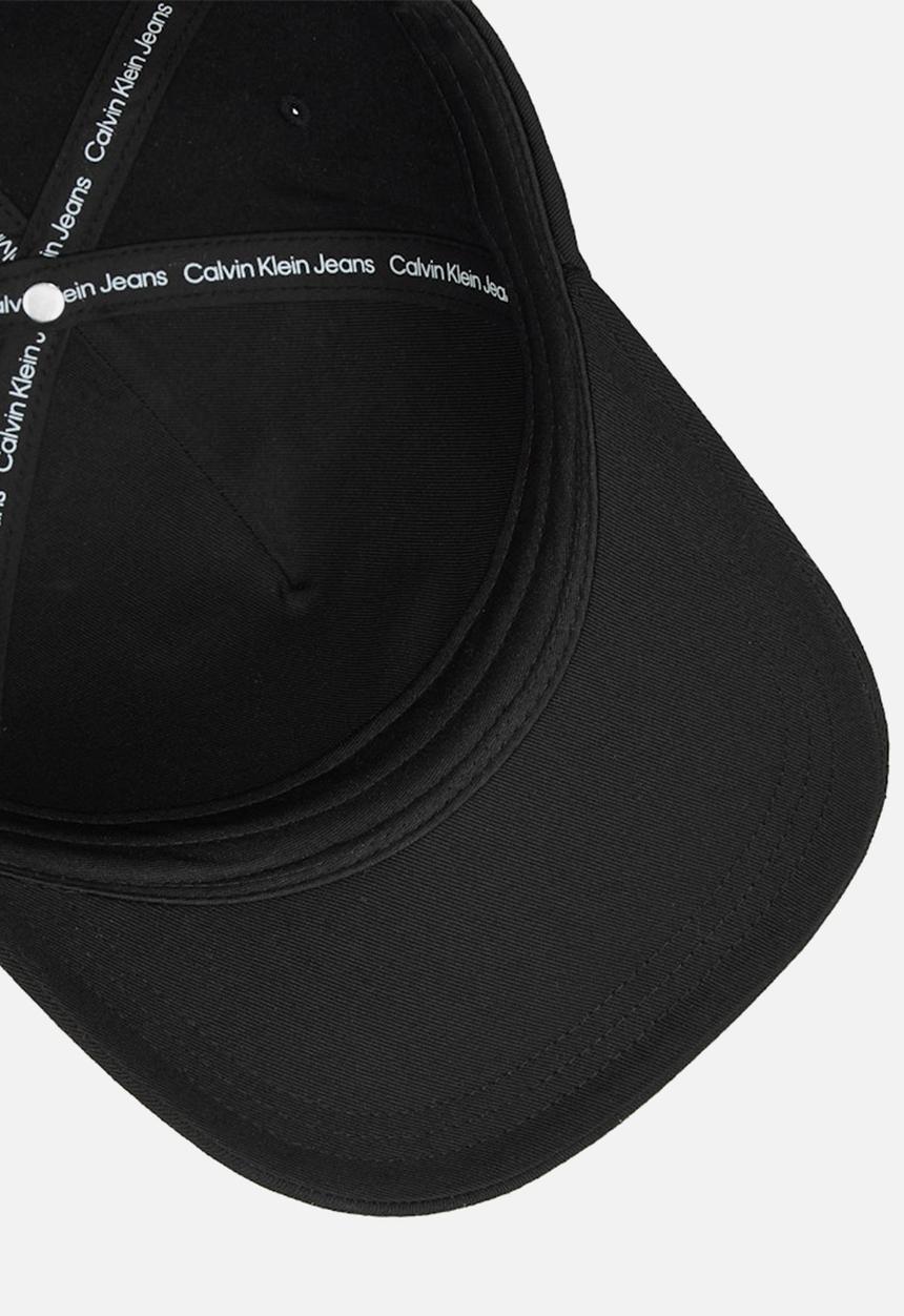 Calvin Klein - Mono Logo Print Cap - Black