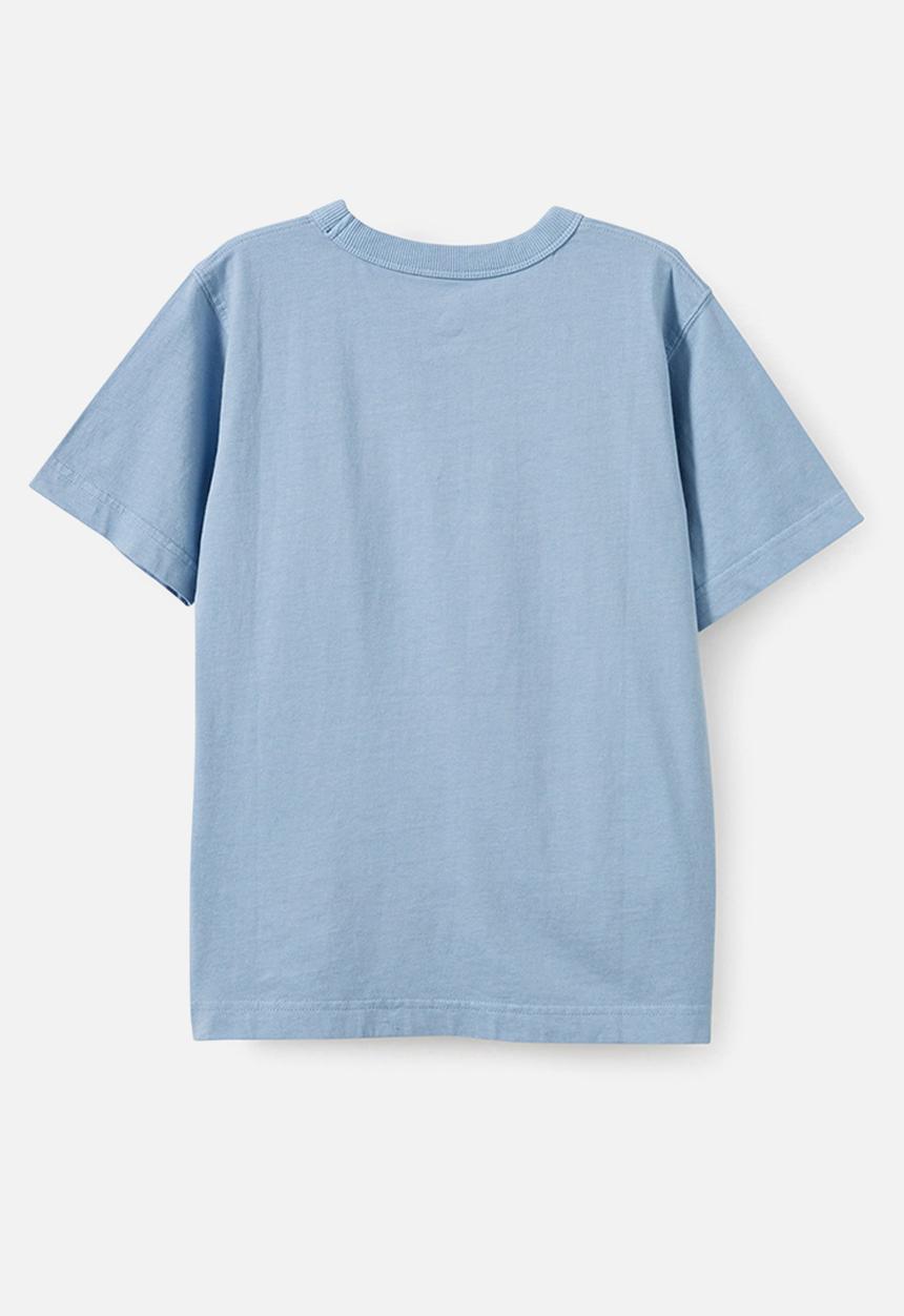 Cotton On - The essential short sleeve tee - dusty blue wash