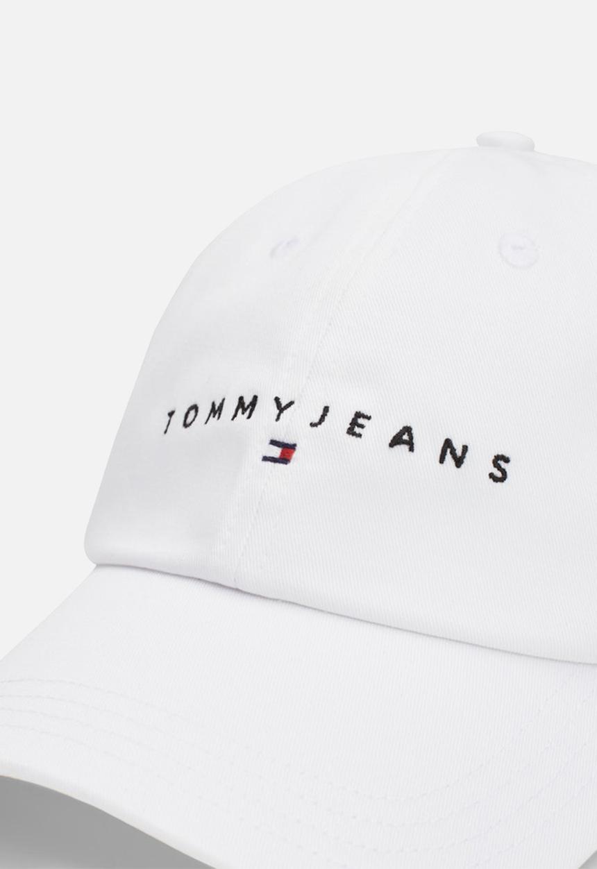 Tommy Hilfiger - TJM Linear Logo 6-Panel Cap - White