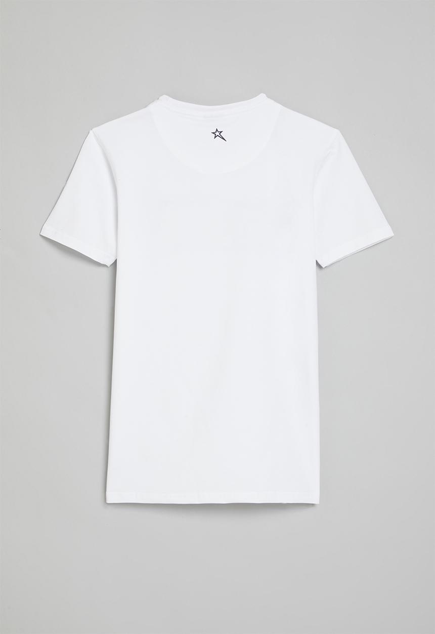 SOVIET - Boys crew neck fashion tee - white