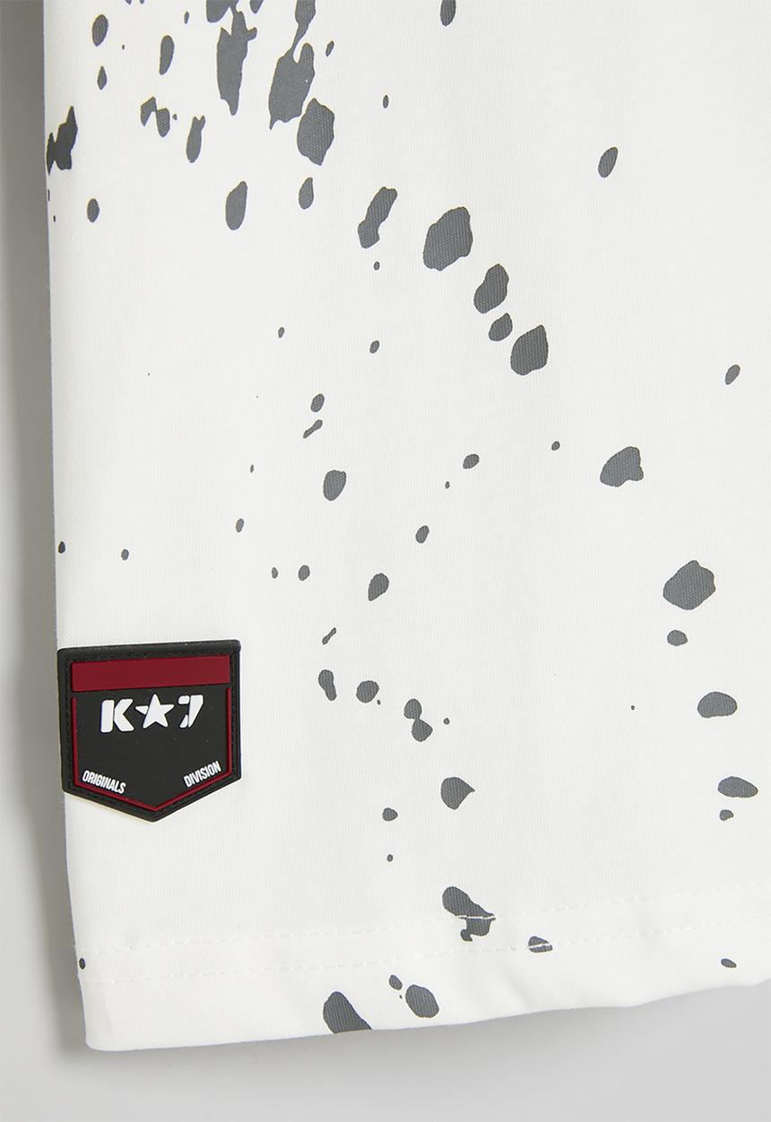K-STAR 7 - Stark boys top - white