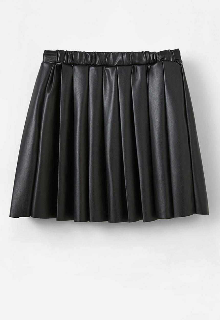 Cotton On - Athena pleated skirt - black