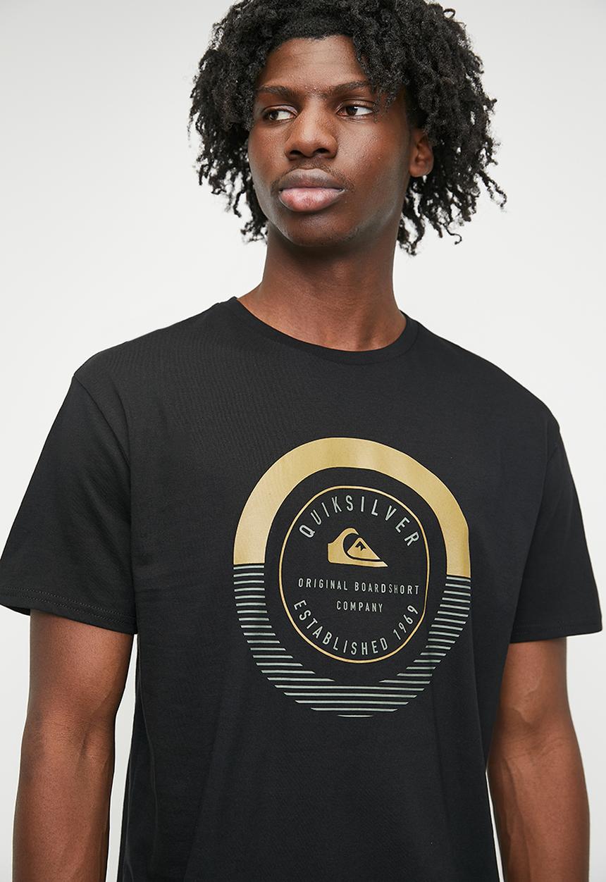 Quiksilver - Karaganda Short sleeve Tee  -  Black