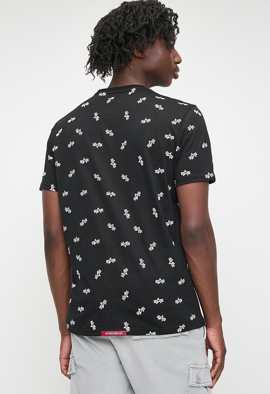 Alpha Industries - Aop Flying 'A' - Black