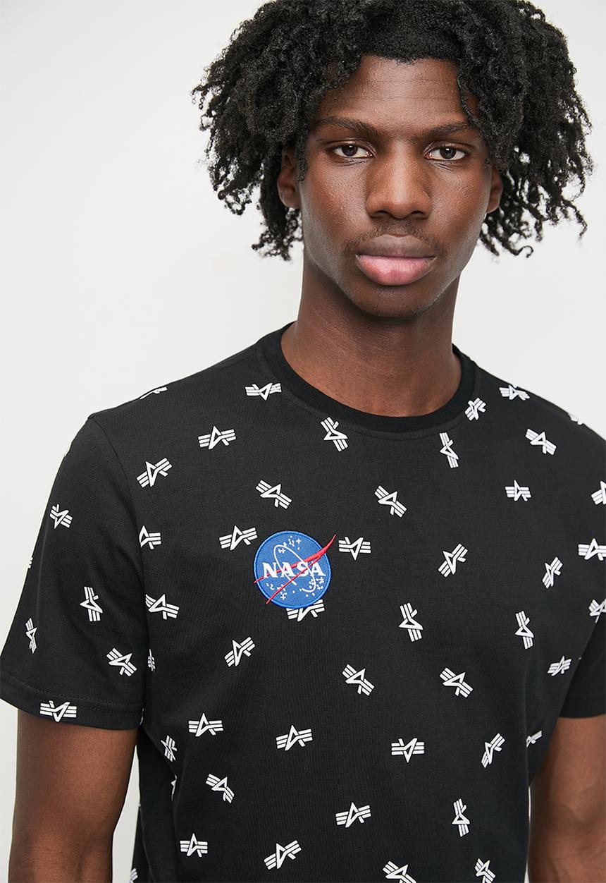Alpha Industries - Aop Flying 'A' - Black