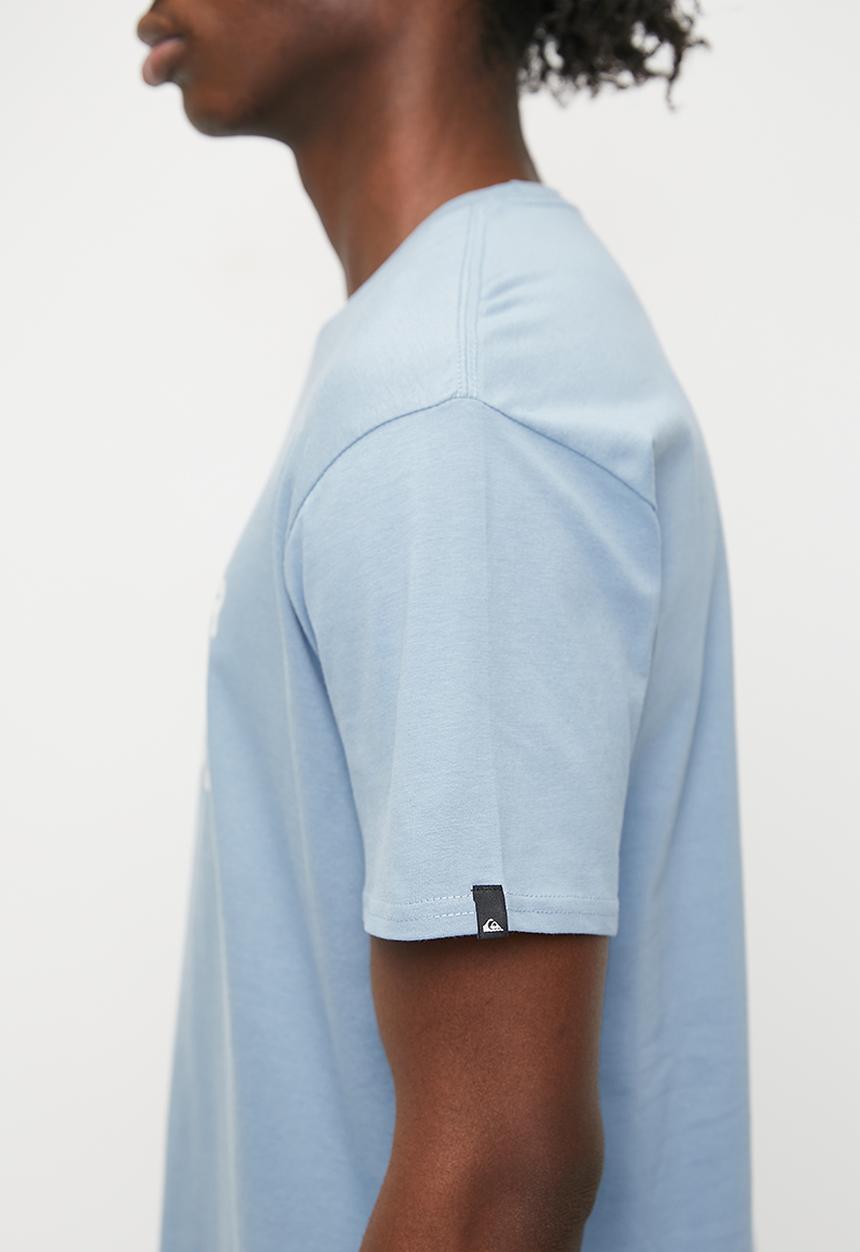 Quiksilver - Feeding Line Short Sleeve Tee  -  Faded Denim
