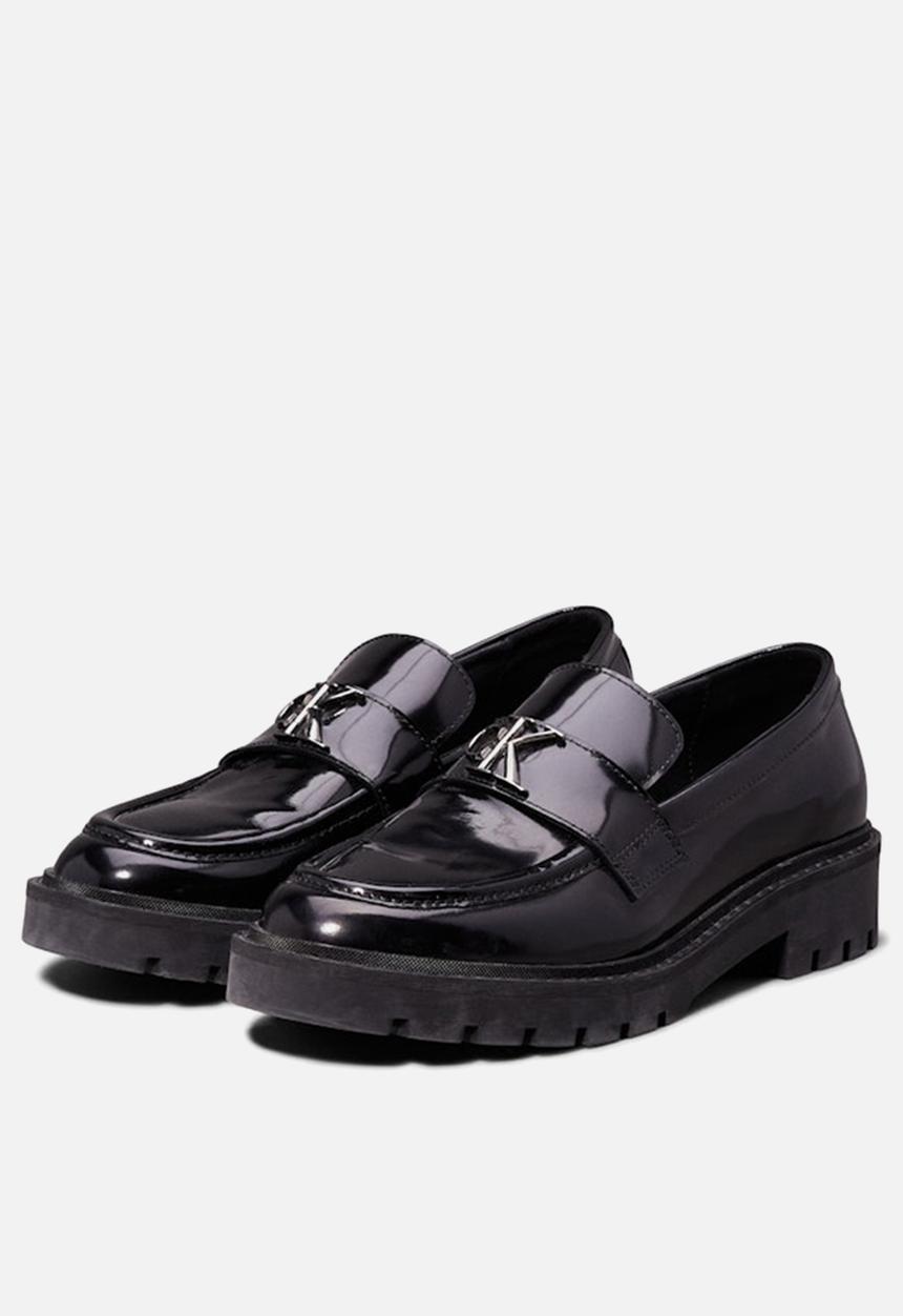 Calvin Klein - Combat leather loafer - triple black