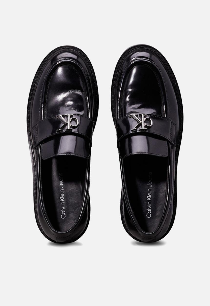 Calvin Klein - Combat leather loafer - triple black