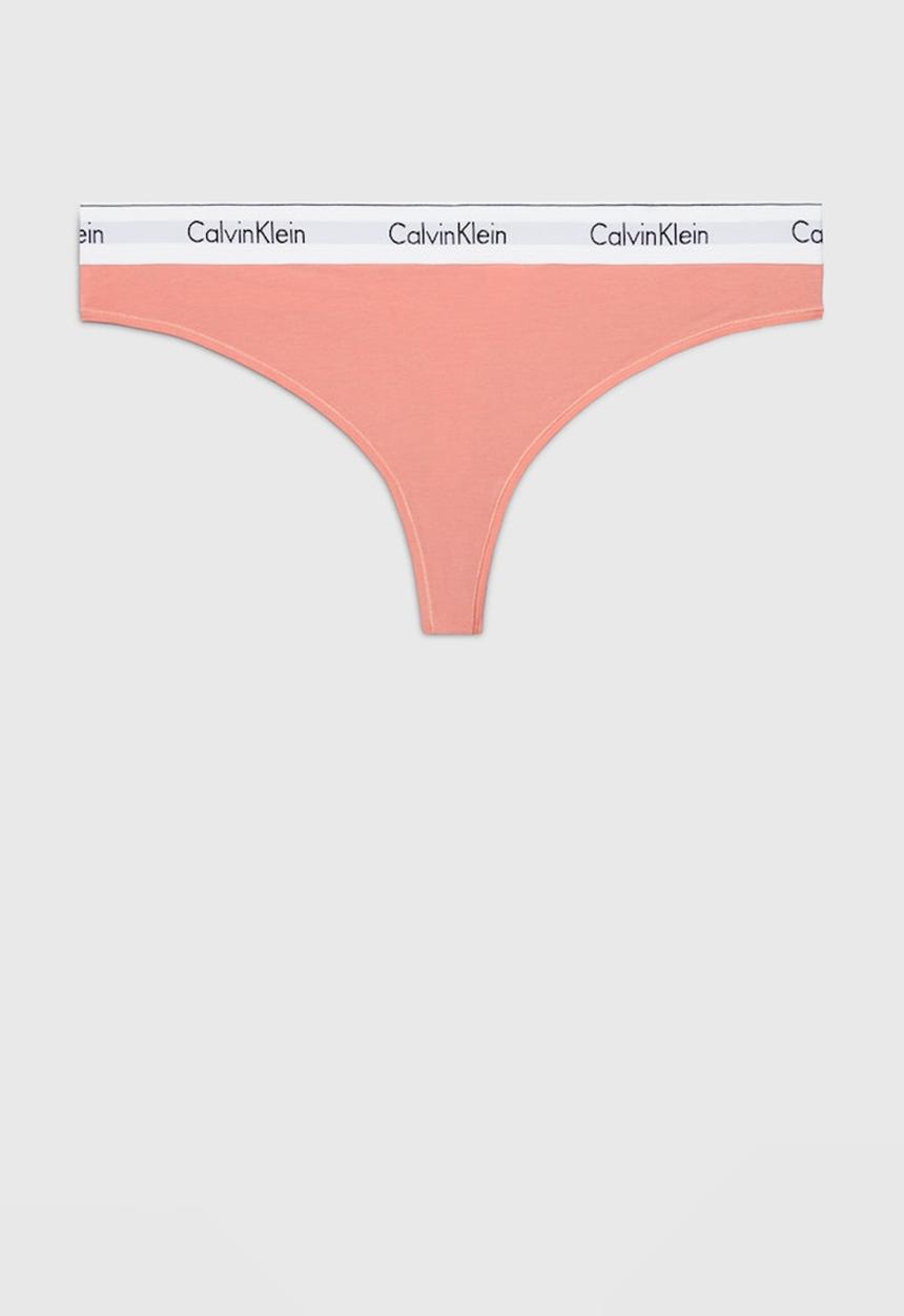 Calvin Klein - Plus thong - coral almond