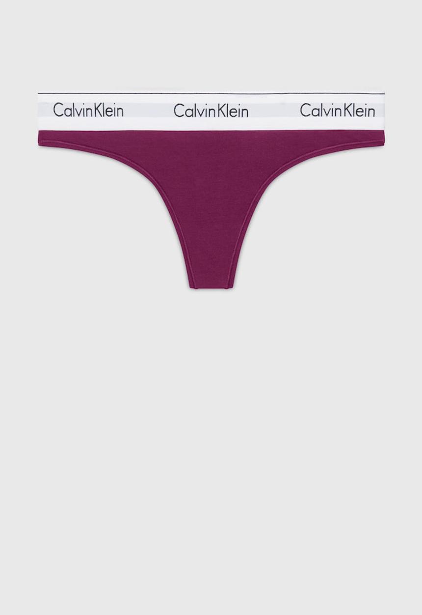 Calvin Klein - Thong - purple potion