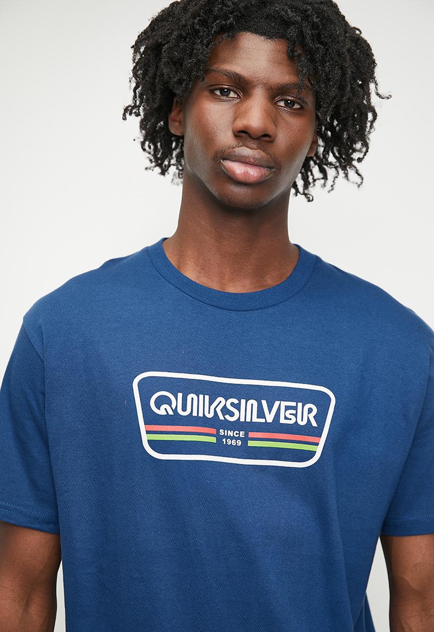 Quiksilver - Range Life Front Ss - Estate Blue