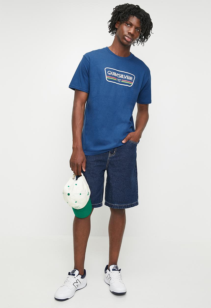 Quiksilver - Range Life Front Ss - Estate Blue
