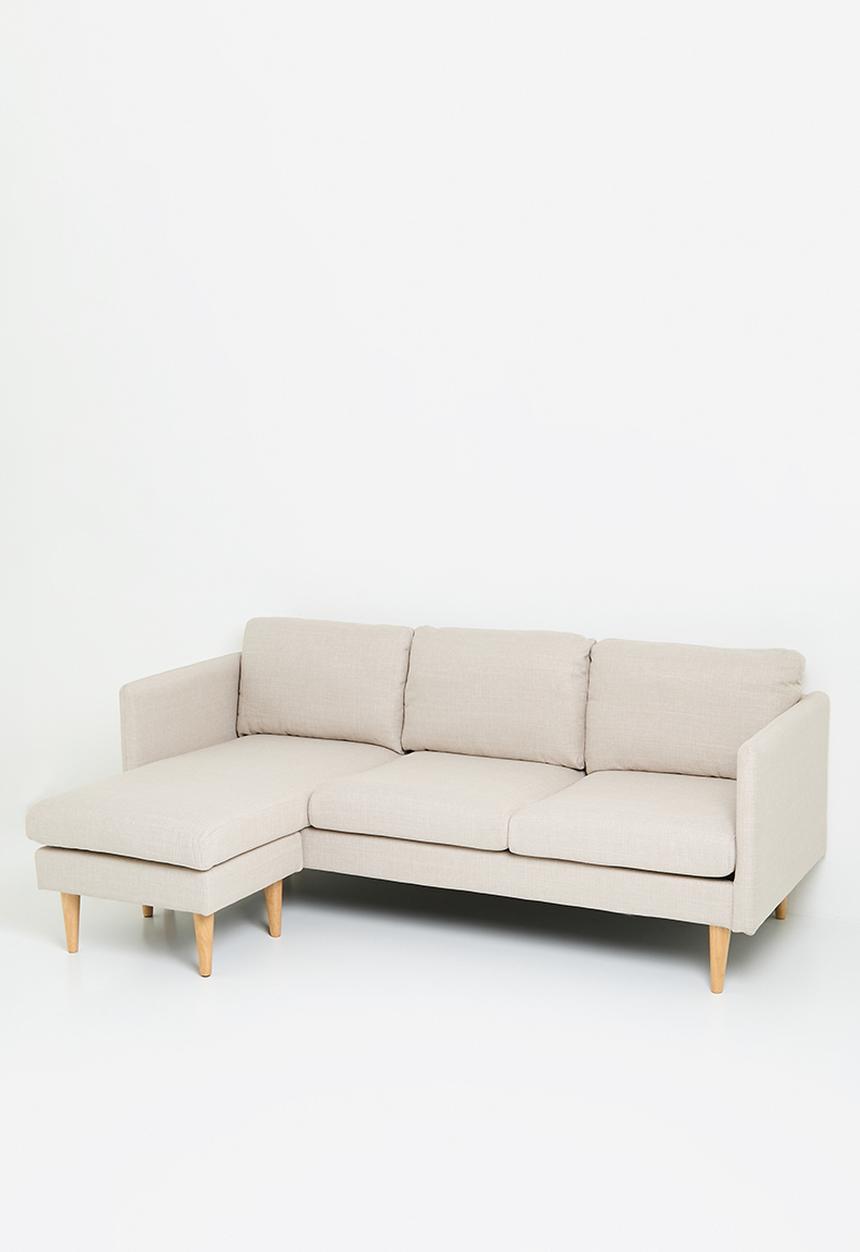 Sixth Floor - Milly 3 chaise lounge-beige