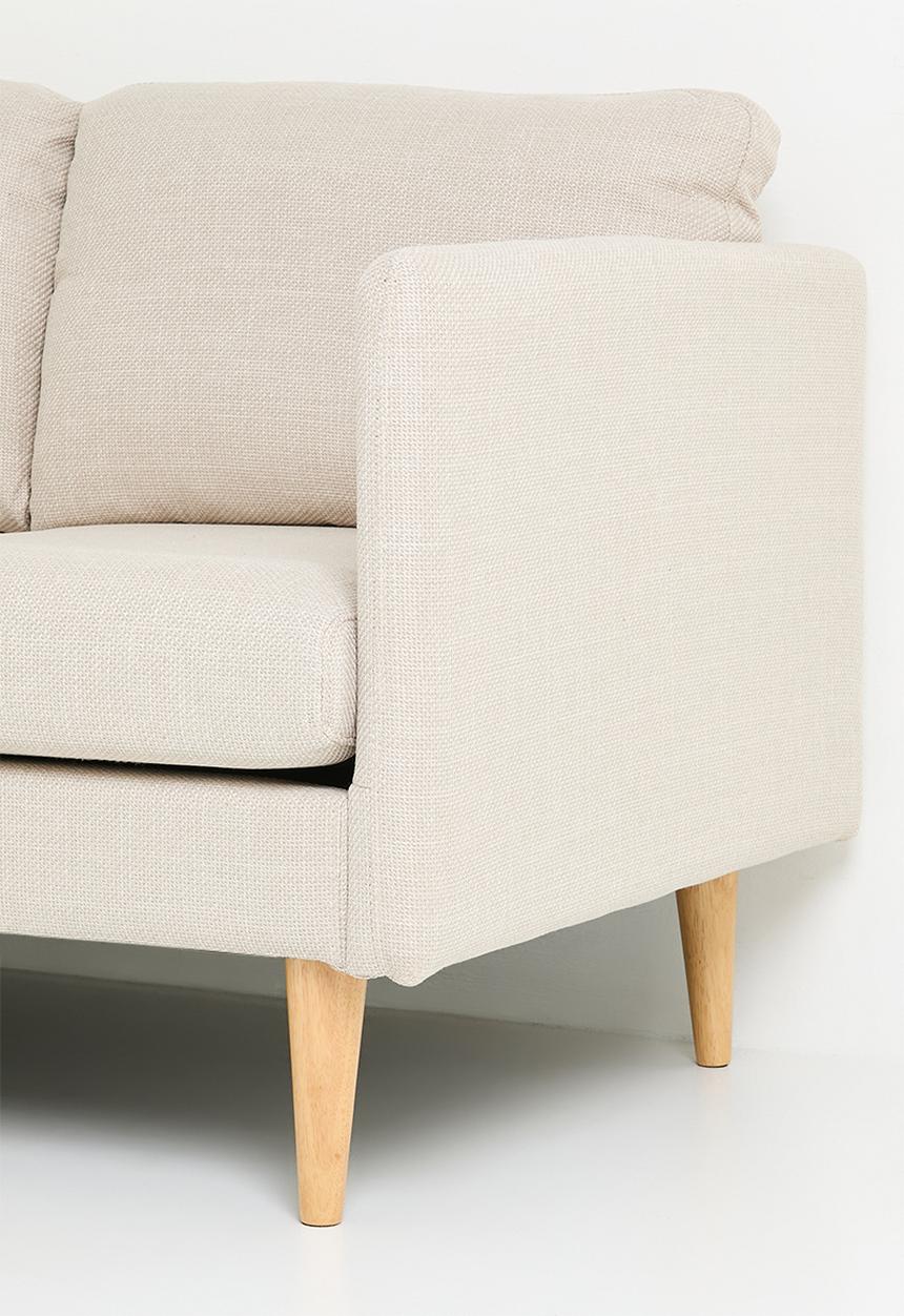 Sixth Floor - Milly 3 chaise lounge-beige