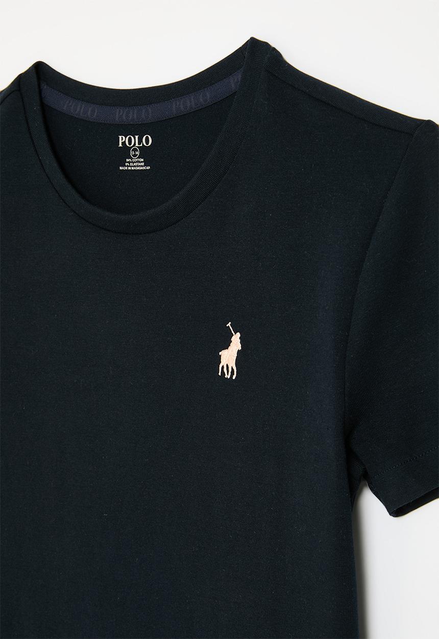 POLO - Girls kelly short sleeve tee - navy