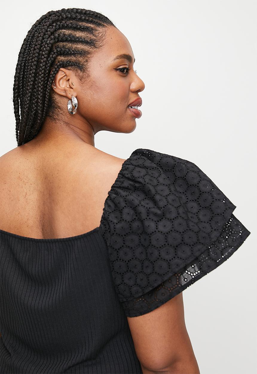 MILLA - Combo anglaise top plus - black
