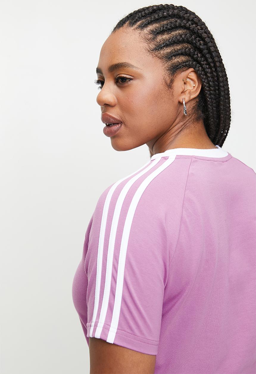 adidas Originals - Plus 3 S Baby Tee W - Preloved Purple