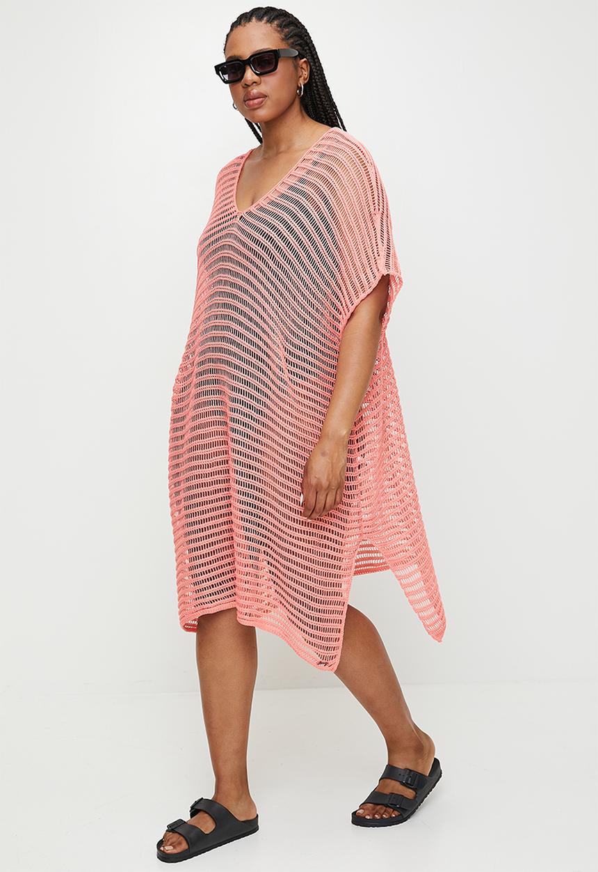 Lizzy - Plus Zumba overswim - coral