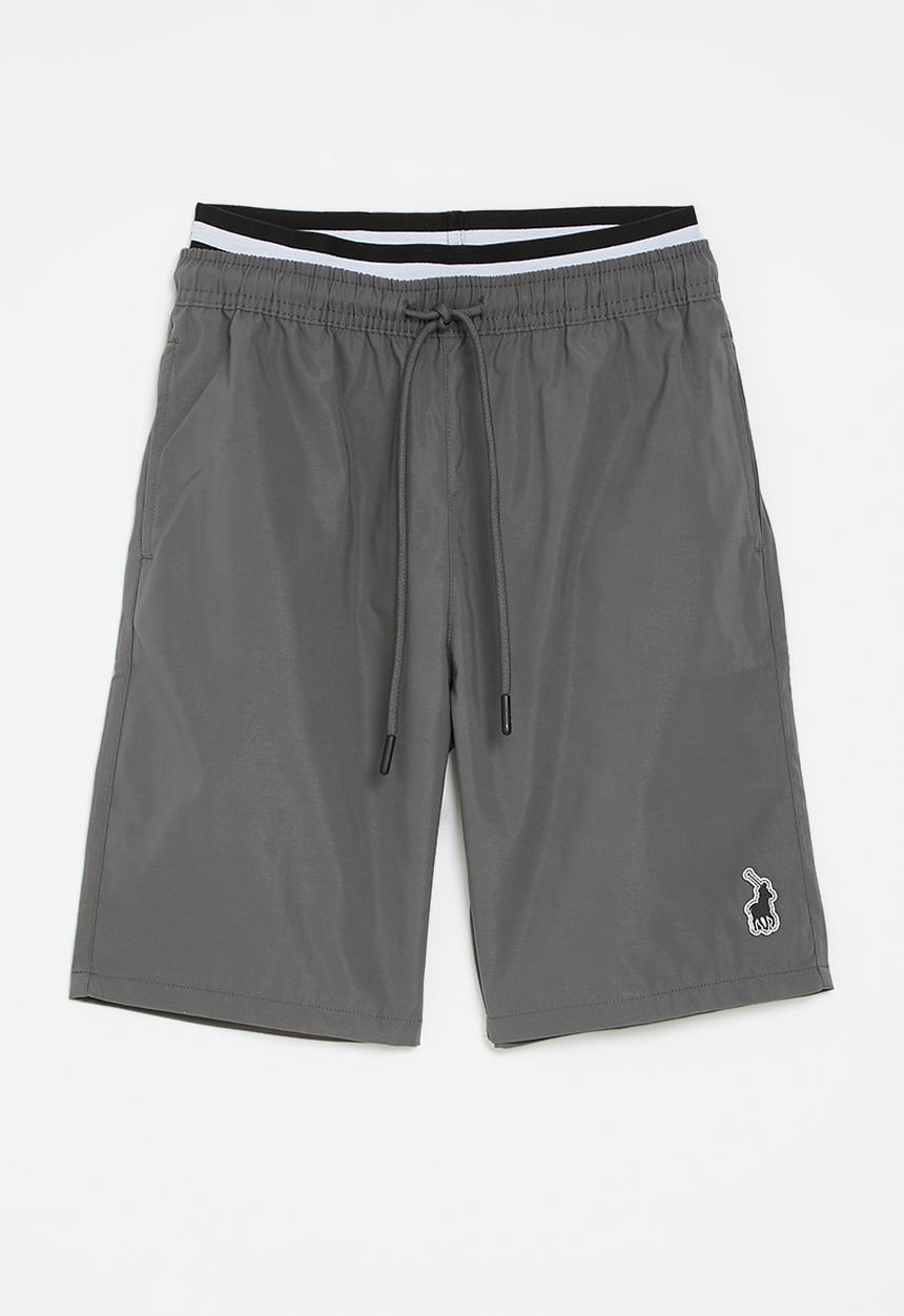 POLO - Boys simpiwe hydrochromic printed short - black