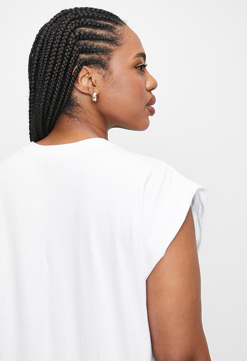 Superbalist - Extended sleeve bird plus tee - white