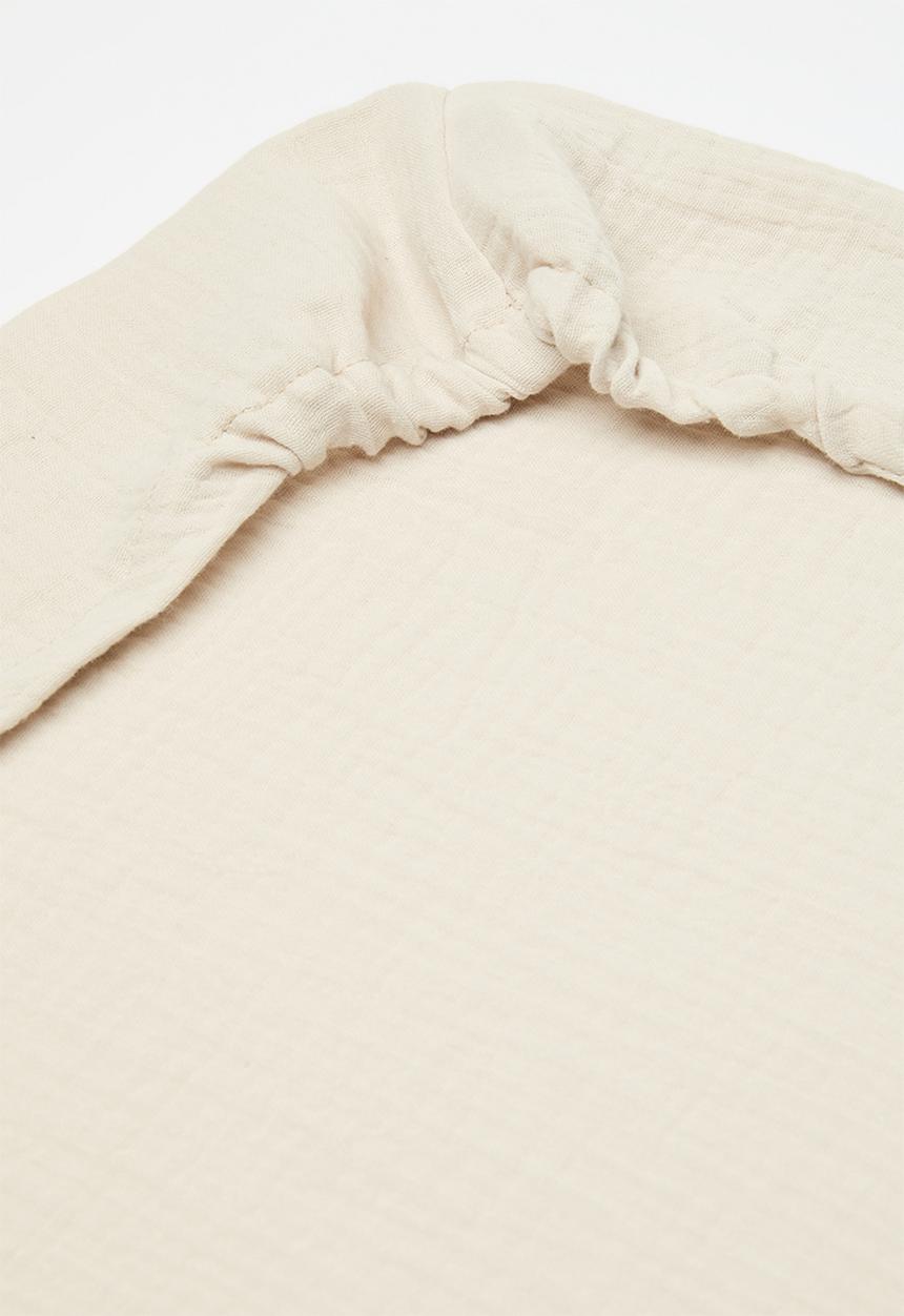 Sixth Floor - Munch standard cot sheet - Natural