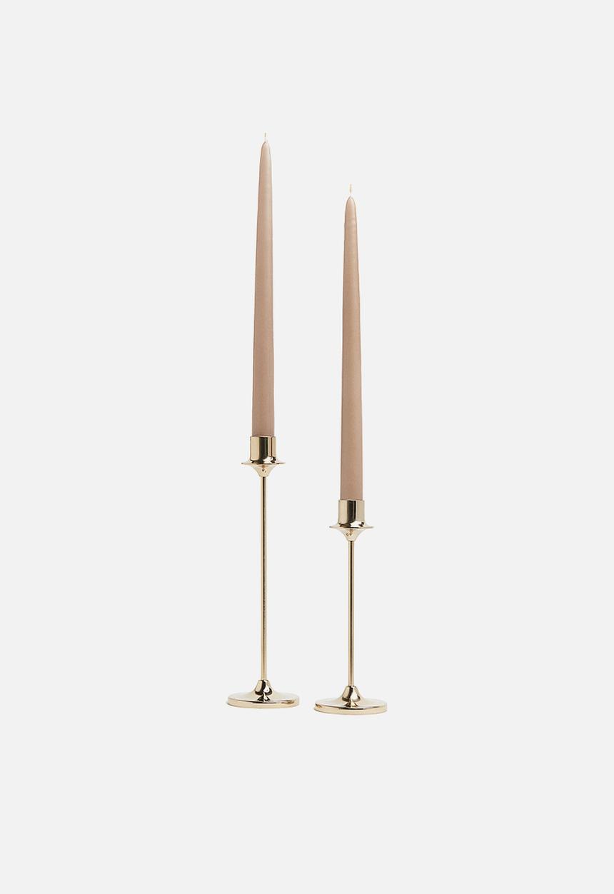 H&M - Metal candlestick - gold