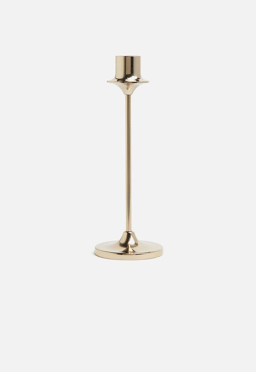 H&M - Metal candlestick - gold