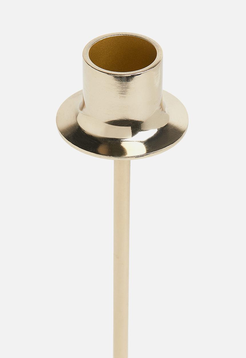 H&M - Metal candlestick - gold