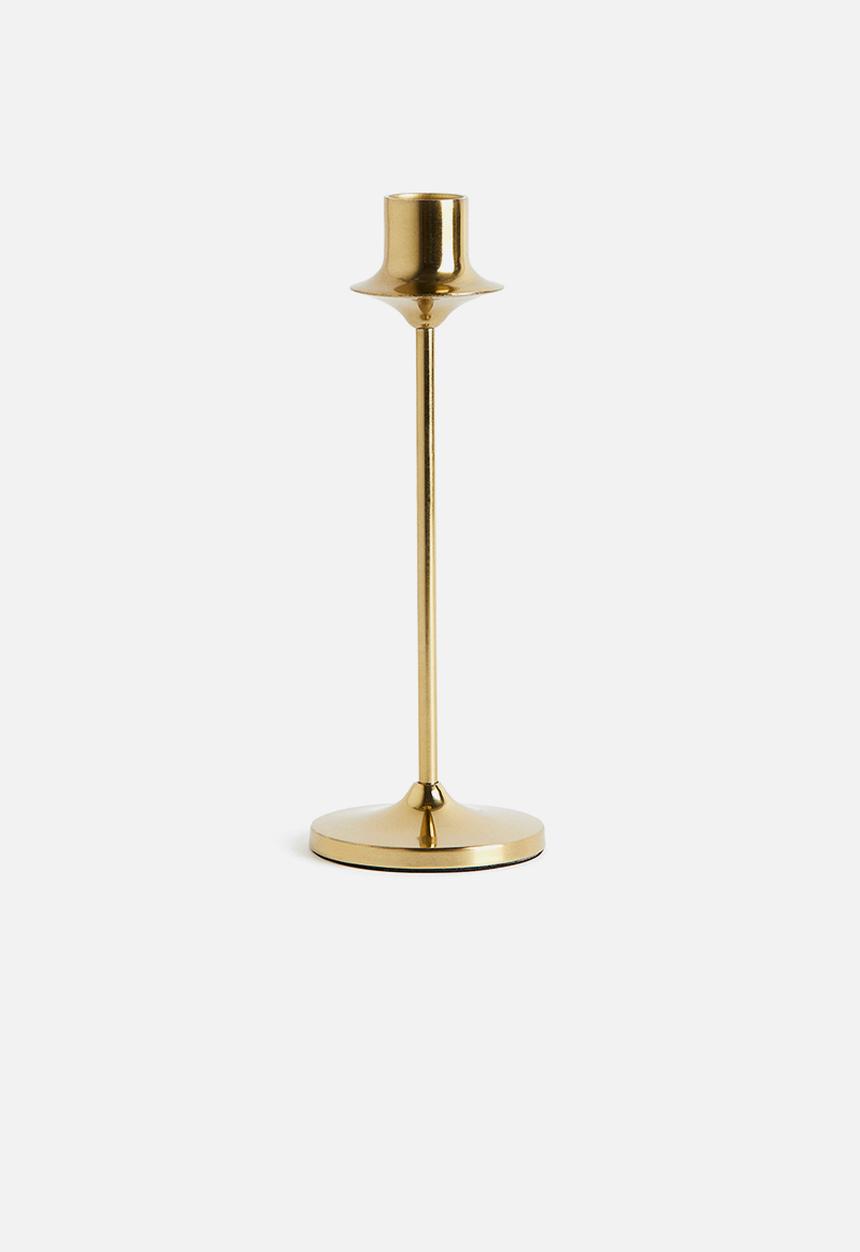 H&M - Metal candlestick - gold