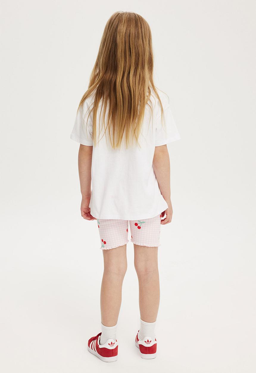 Cotton On - Hailey bike short - blush cherries/gingham