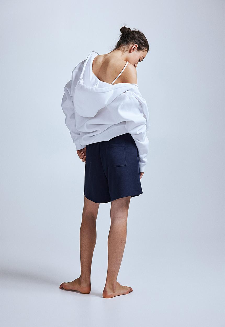 H&M - Sweatshirt shorts - blue