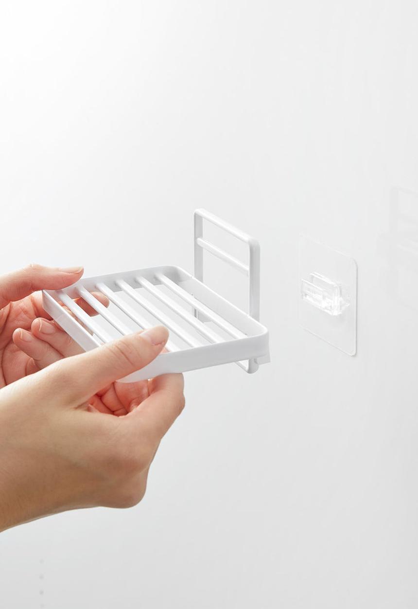 Yamazaki - TOWER FILM HOOK SOAP TRAY - WH
