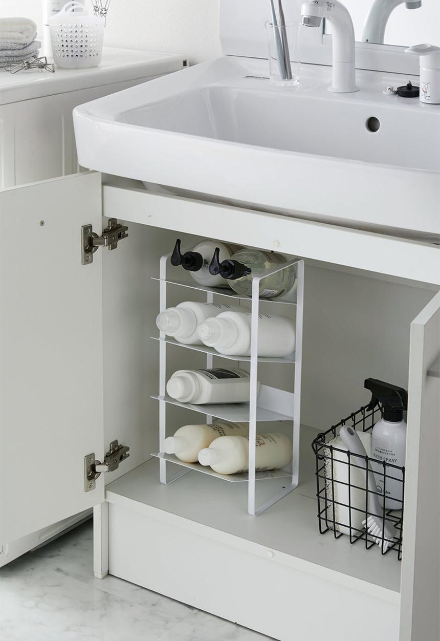 Yamazaki - Bottle rack - white