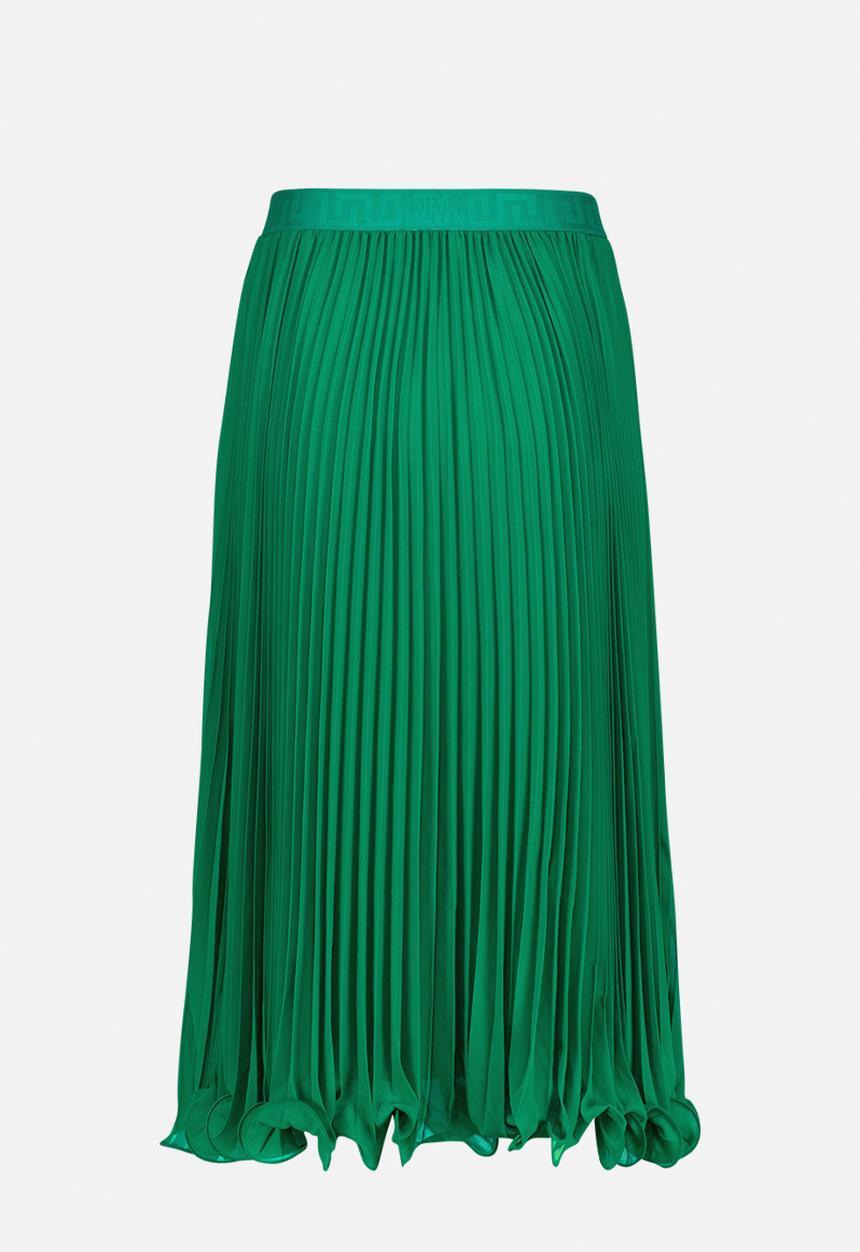 Steve Madden - Sierra Pleated Midi Skirt - Emerald Green