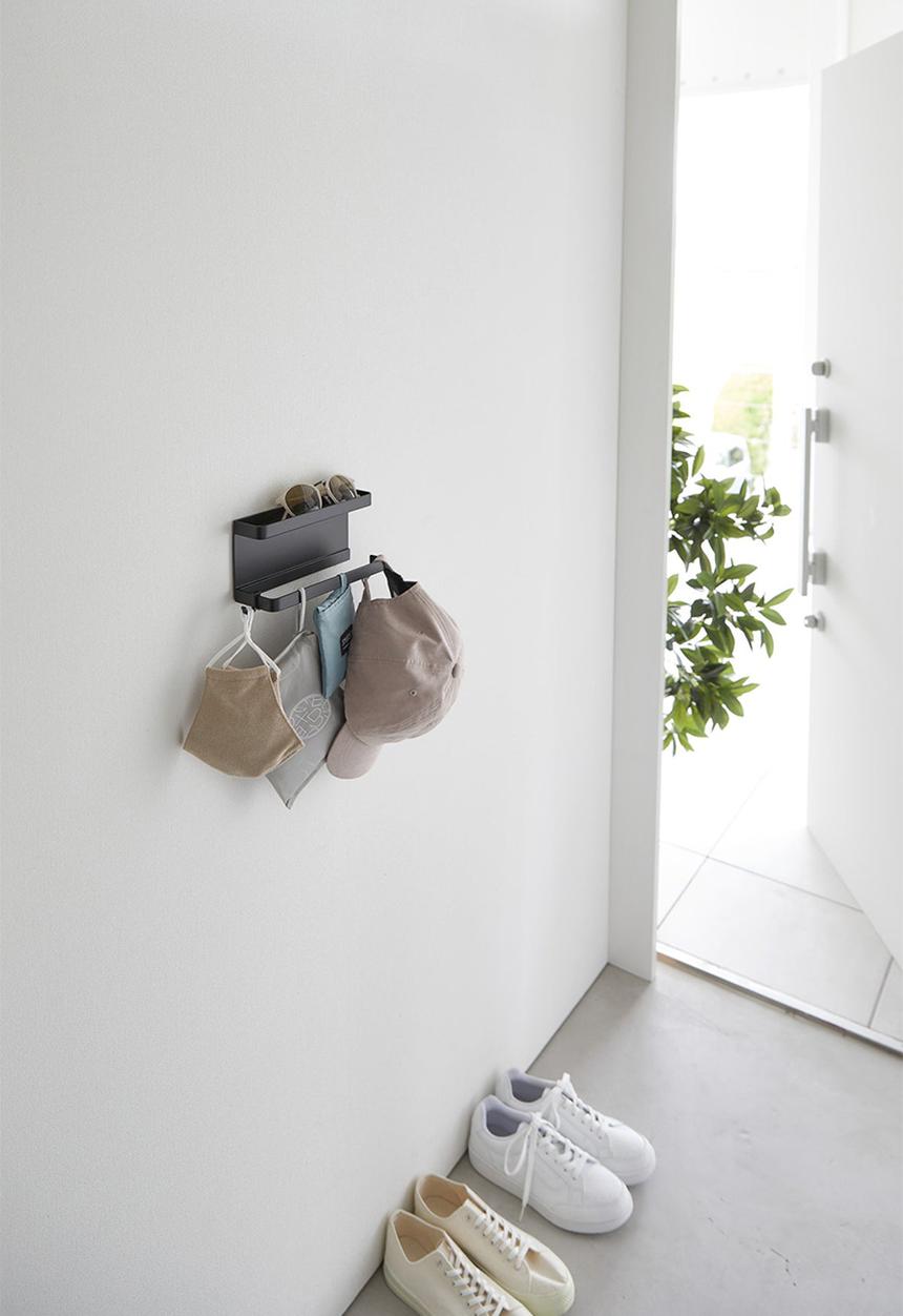 Yamazaki - Wall mount umbrella holder - black