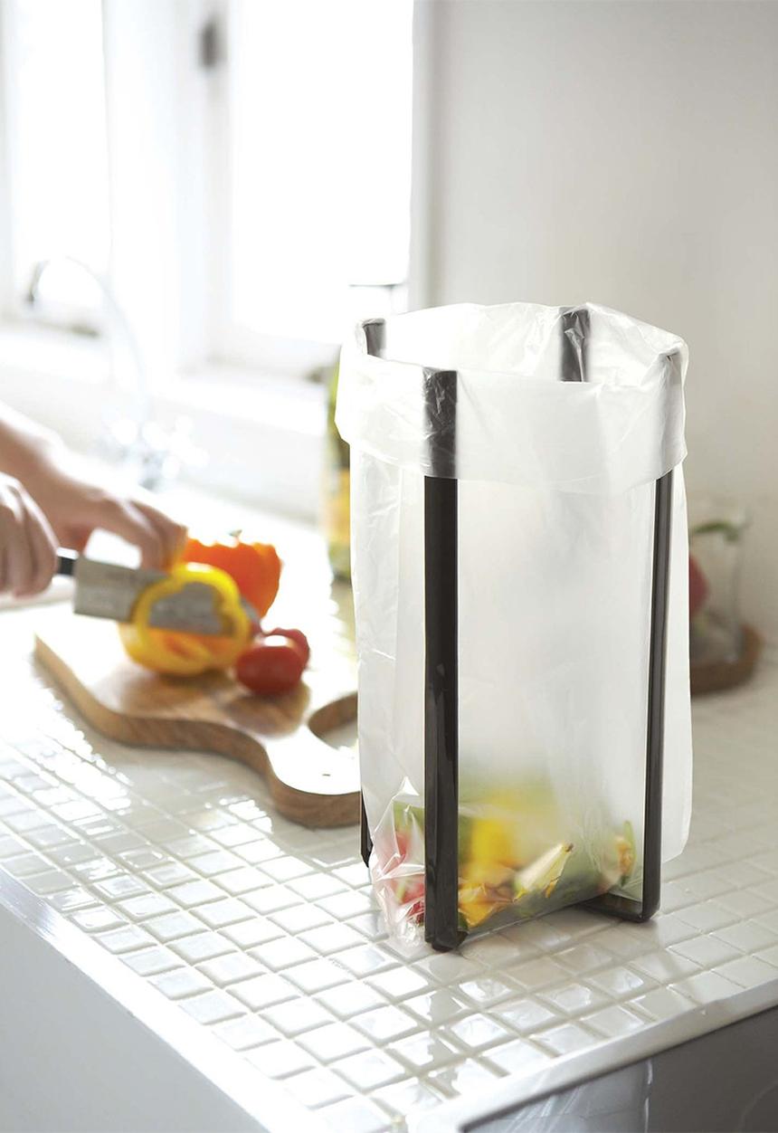 Yamazaki - Kitchen multi use stand - black