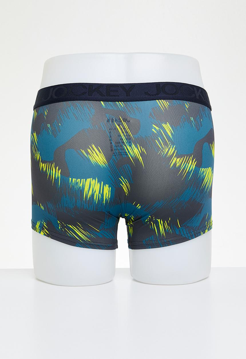Jockey - BOT Nylon Pouch Trunks Short Leg - Textured Brush