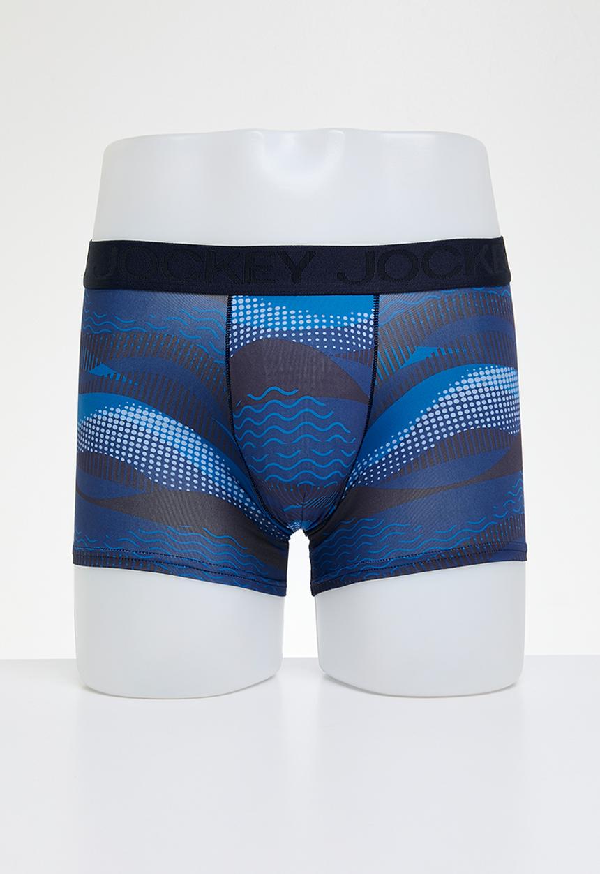 Jockey - BOT Nylon Pouch Trunks Short Leg - Oceanic Vibes