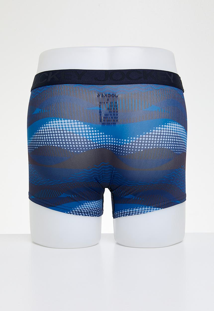 Jockey - BOT Nylon Pouch Trunks Short Leg - Oceanic Vibes