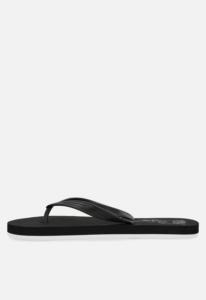 POLO - Big pony flip flop - black
