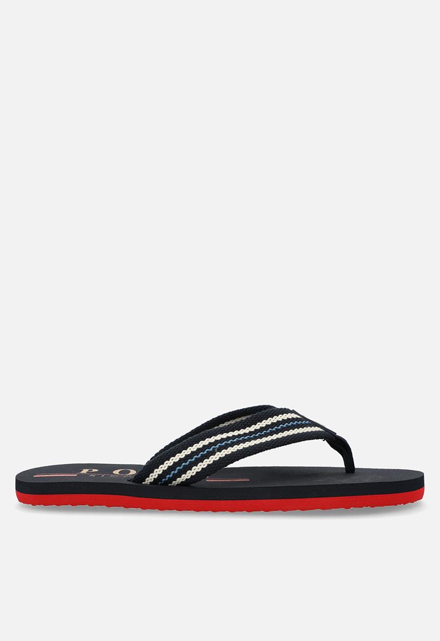 POLO - Petersham heritage flip flop - navy