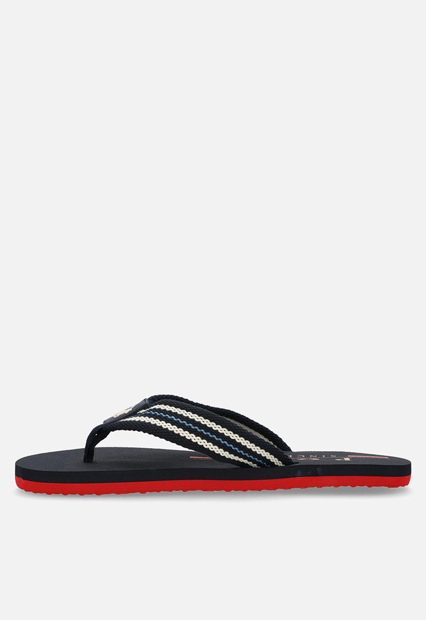 POLO - Petersham heritage flip flop - navy