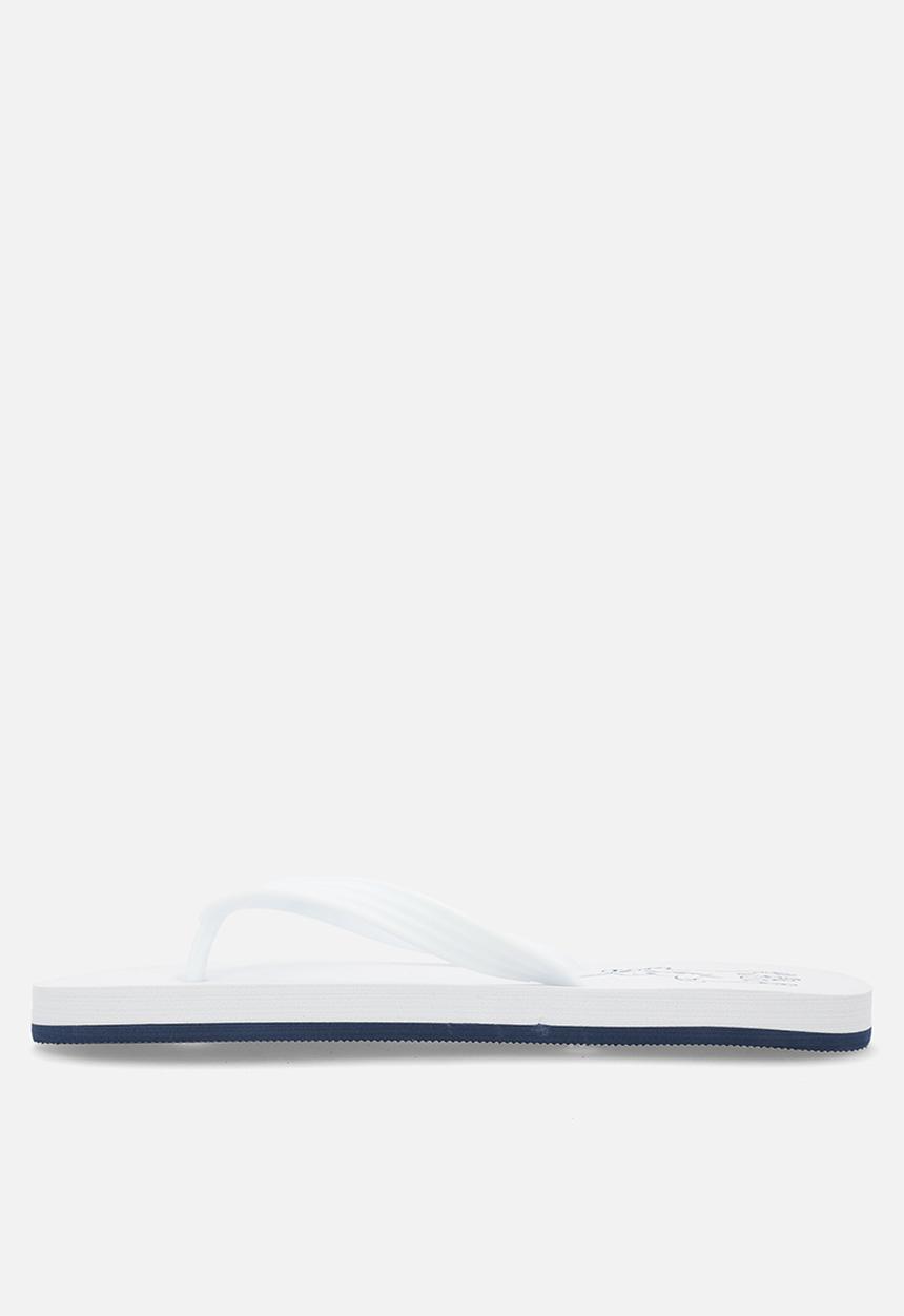 POLO - Big pony flip flop - white