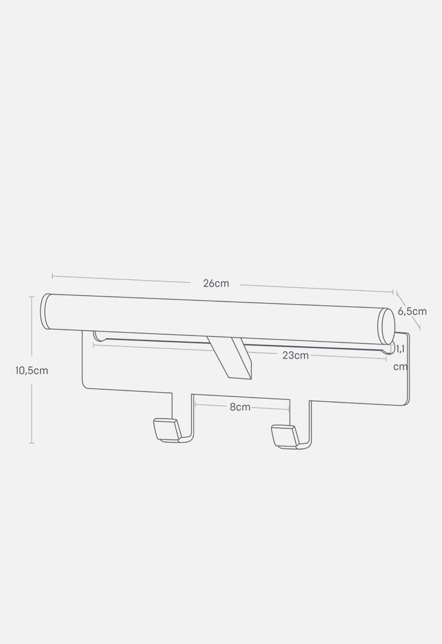 Yamazaki - Backpack hanger - black