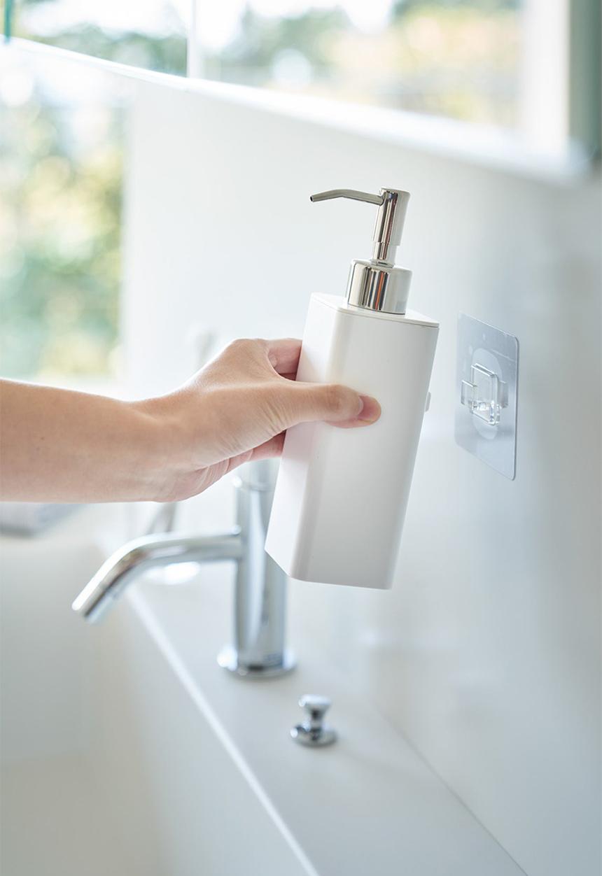 Yamazaki - Tower Film Hook Soap Dispenser - White