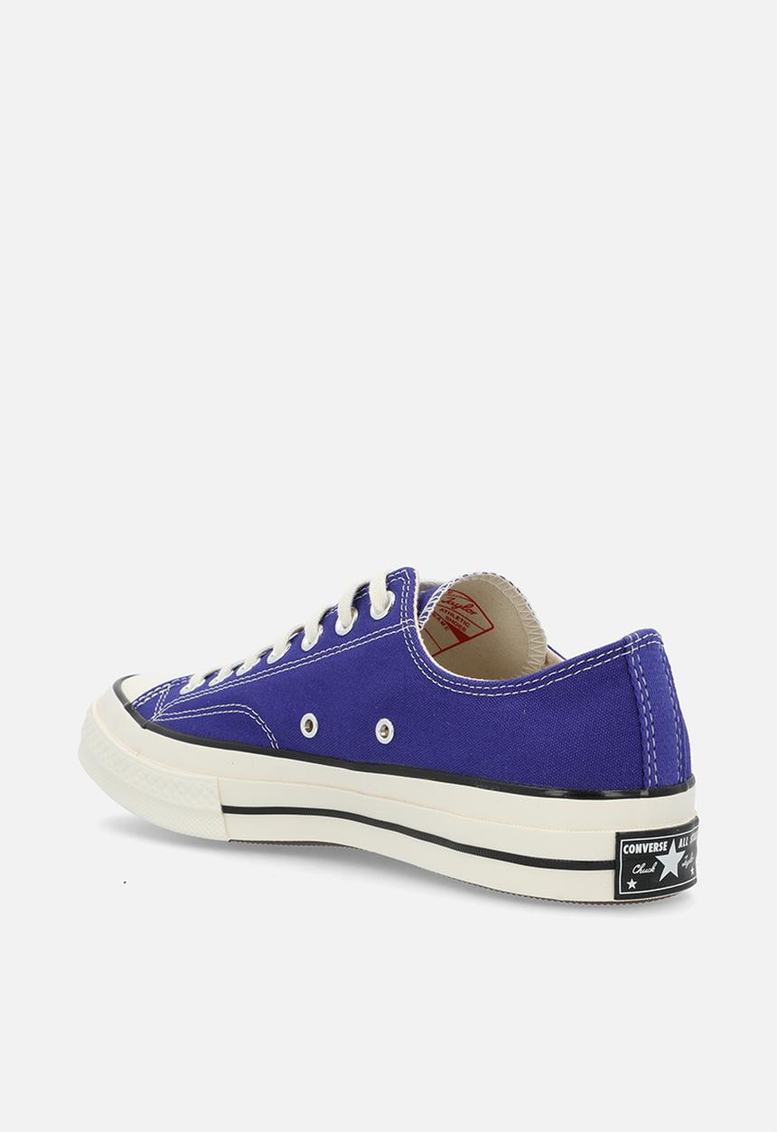 Converse - Chuck 70 vintage canvas - night indigo/egret/black - ct70 foundation	