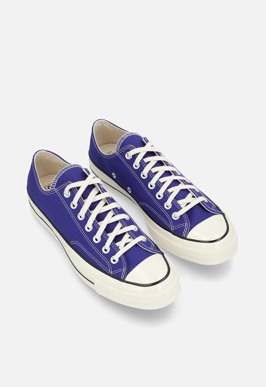 Converse - Chuck 70 vintage canvas - night indigo/egret/black - ct70 foundation	