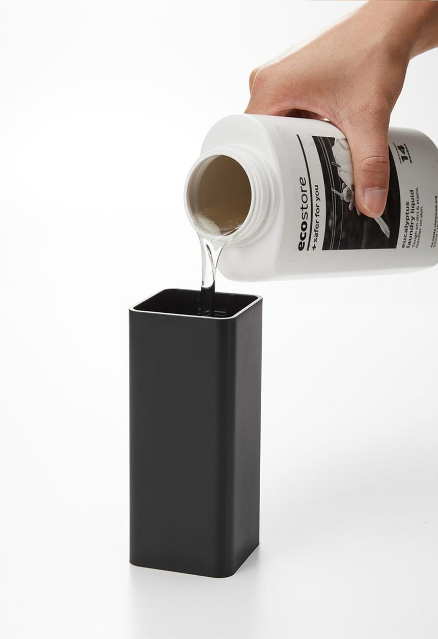 Yamazaki - Tower Film Hook Soap Dispenser - Black