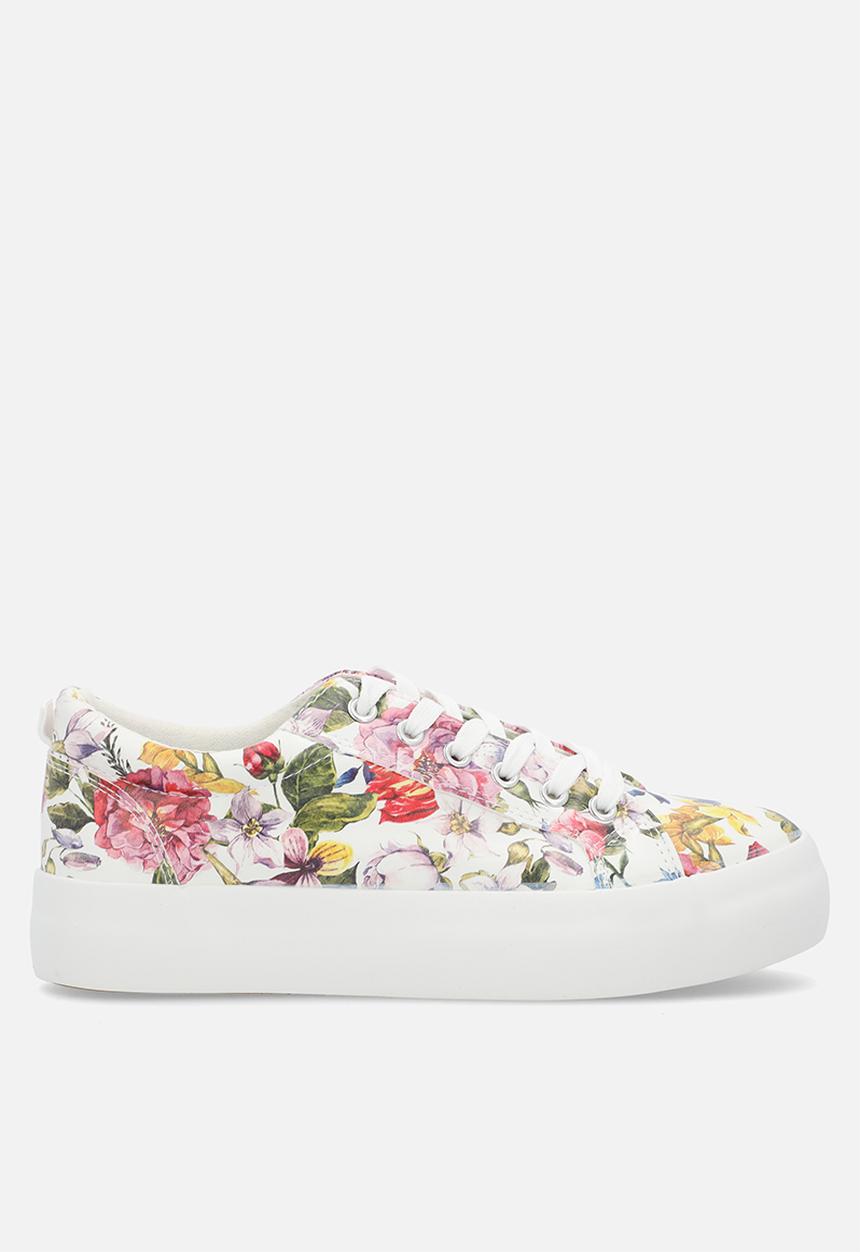 Madison® - Tessa sneaker - white floral