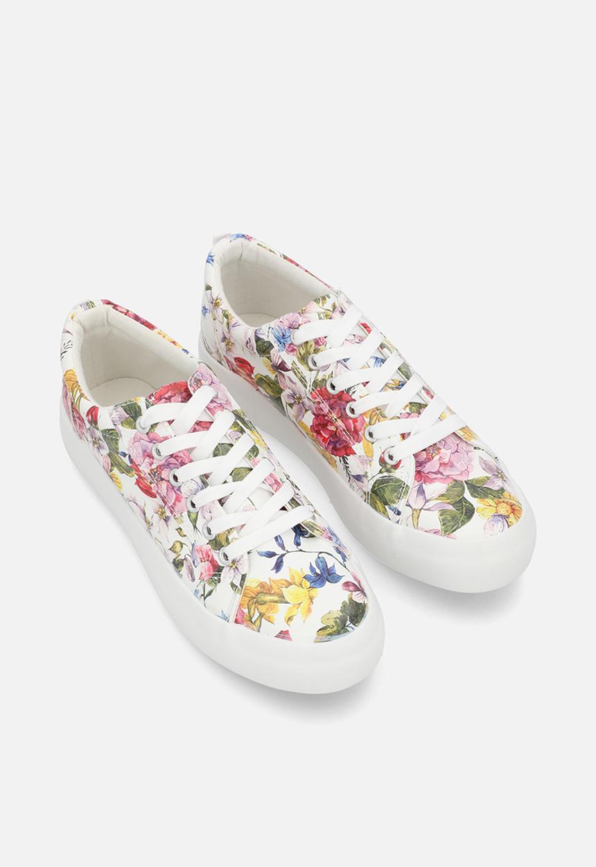 Madison® - Tessa sneaker - white floral